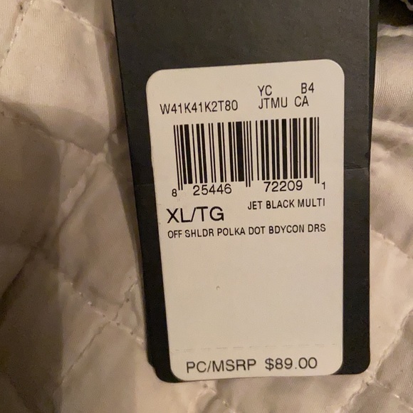 New Knee length polka dot dress- Tags on - Picture 6 of 6